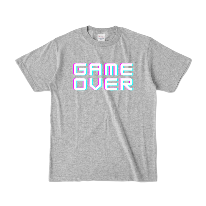 カラーTシャツ - S - 杢グレー (濃色)