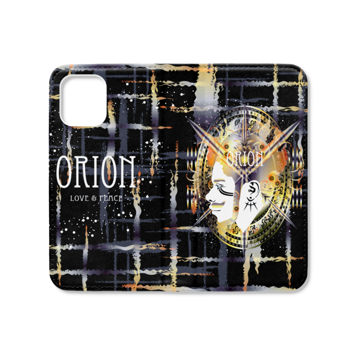 手帳型iPhoneケース（ベルトなし） - iPhone12 mini - ストラップ穴 なし