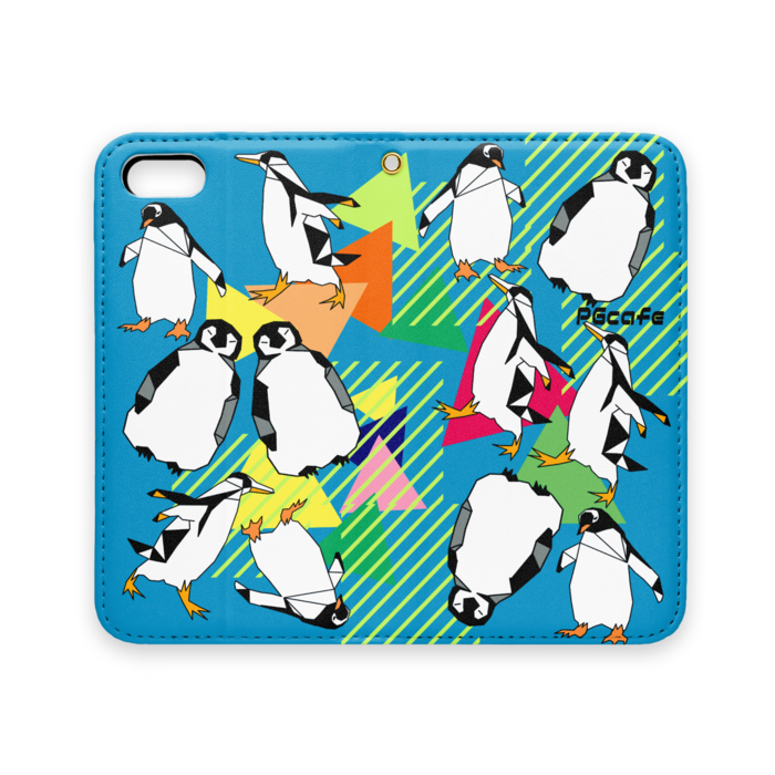 手帳型iPhoneケース（ベルトなし） - iPhone 5 / 5s / SE - ストラップ穴 あり