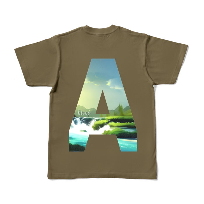 カラーTシャツ - S - オリーブ (濃色)