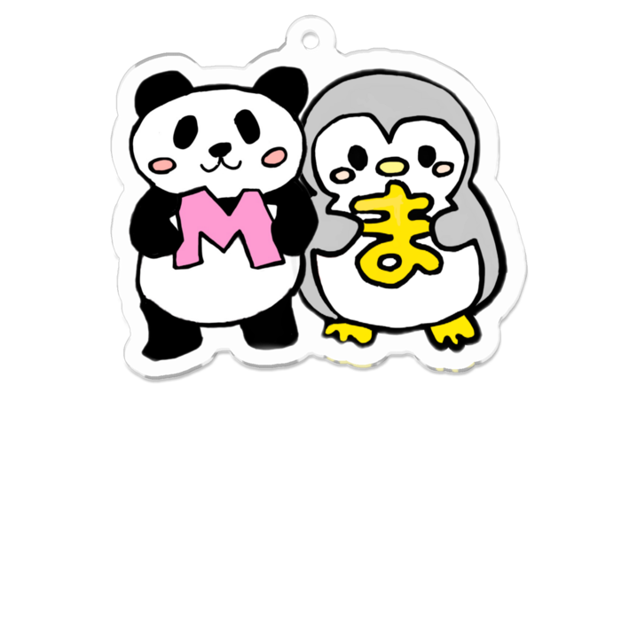 アクリルキーホルダー - 70 x 70 (mm)