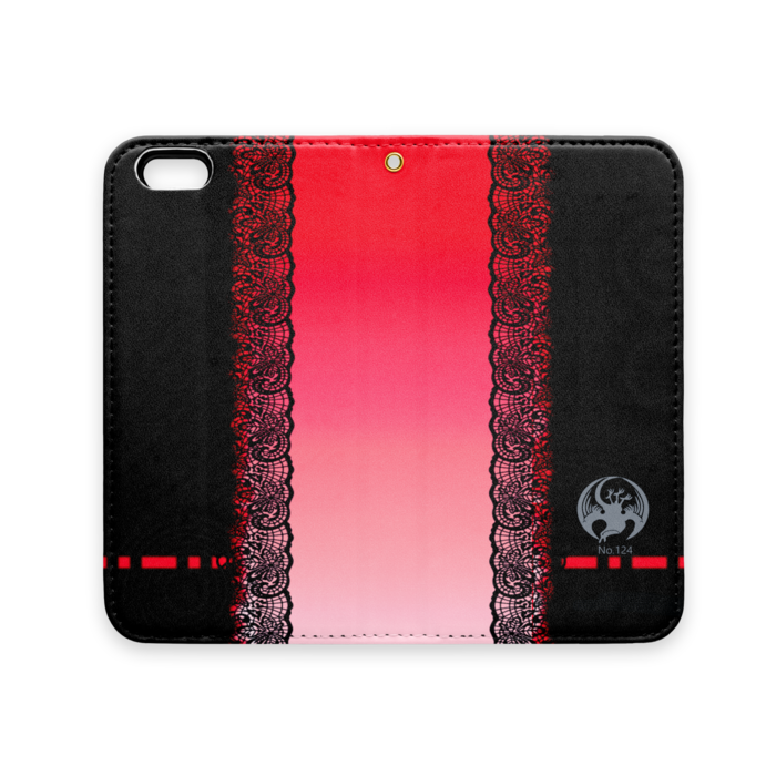 手帳型iPhoneケース（ベルトなし） - iPhone 6 / 6s - ストラップ穴 あり