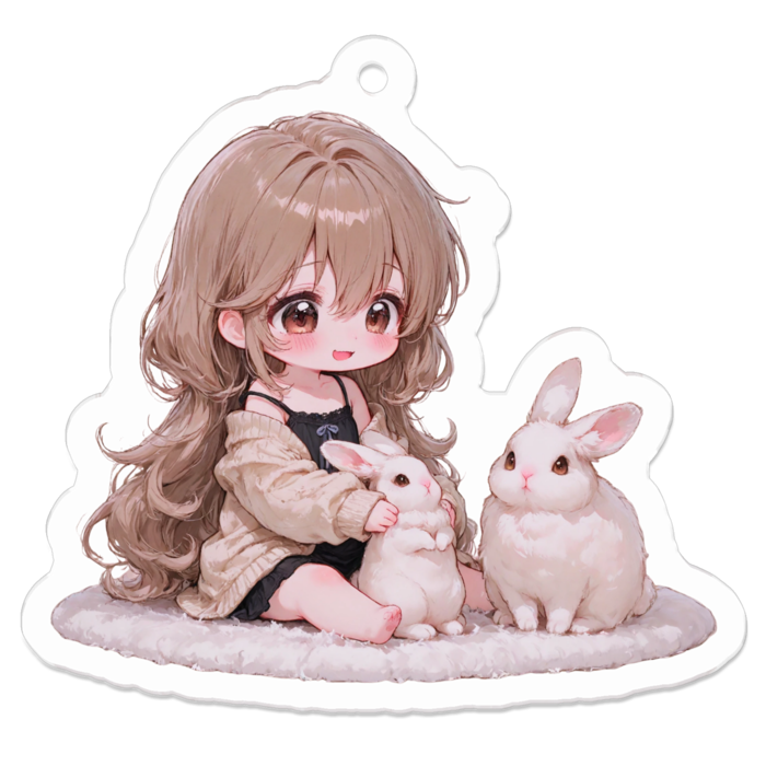 きょうことうさぎ(小)