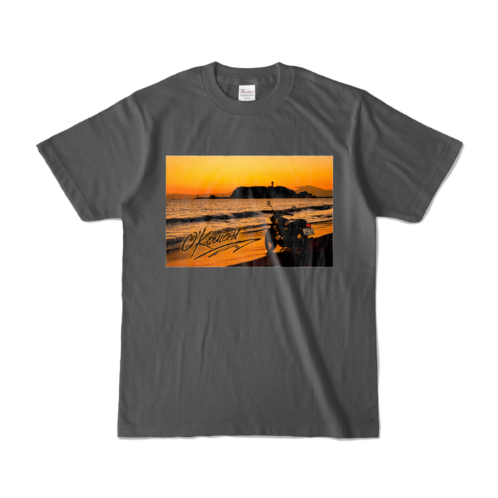 カラーTシャツ - S - チャコール (濃色)