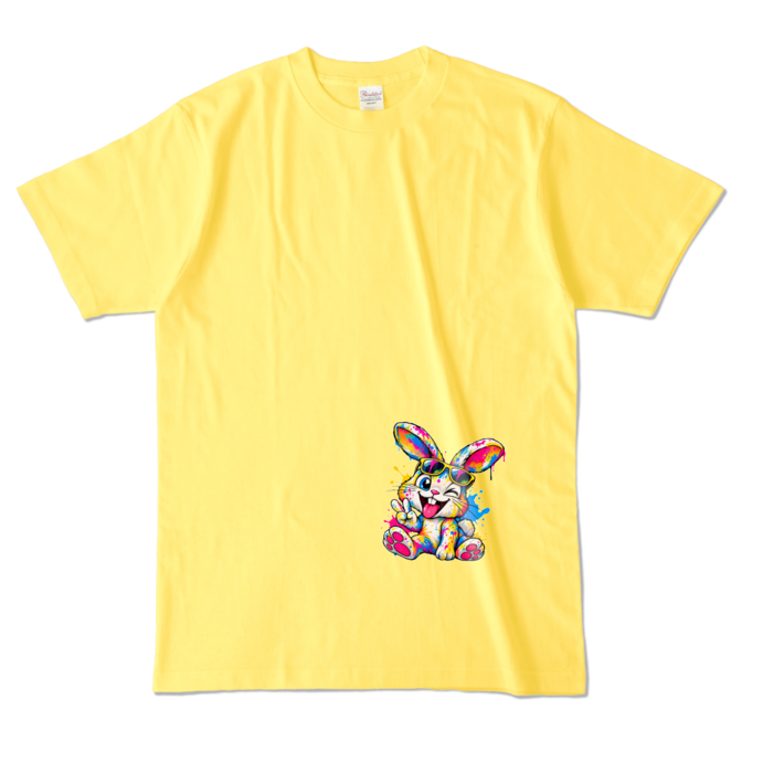 カラーTシャツ - L - イエロー （濃色）
