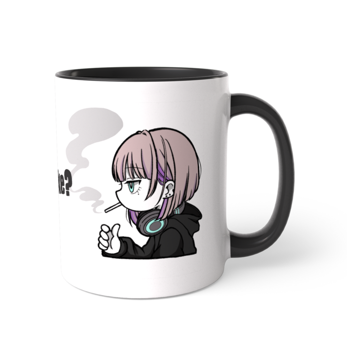 ツートンカラーマグカップ - 直径 8.2cm / 高さ 9.5cm