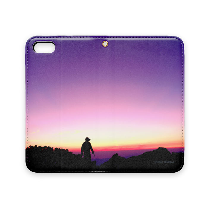手帳型iPhoneケース（ベルトなし） - iPhone 5 / 5s / SE(第1世代) - ストラップ穴 あり