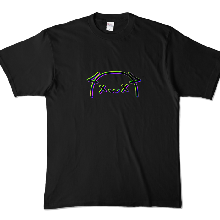 カラーTシャツ - XL - ブラック (濃色)