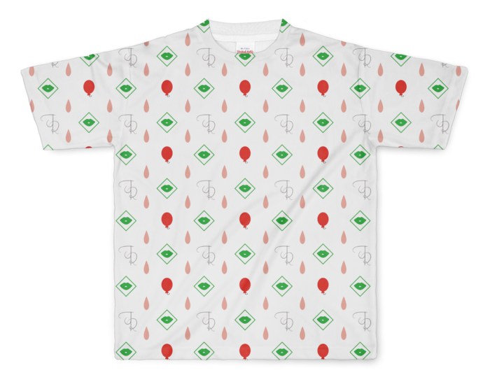 フルグラフィックTシャツ - L - 両面印刷