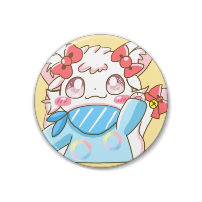 缶バッジ - 38mm(イエロー)