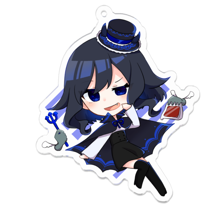 アクリルキーホルダー - 70 x 70 (mm)