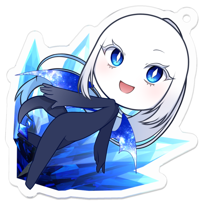 アクリルキーホルダー（コーティング） - 50 x 50 (mm)