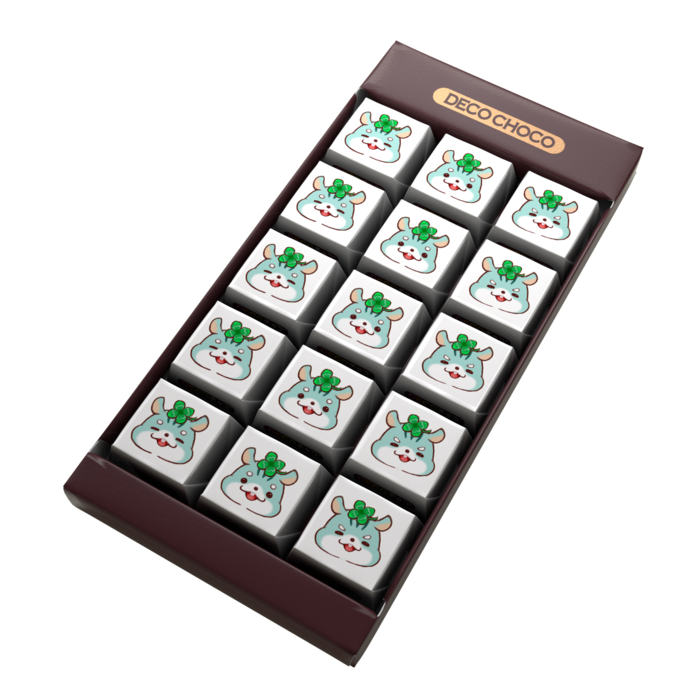 DECOチョコ - 列ごとにデザイン