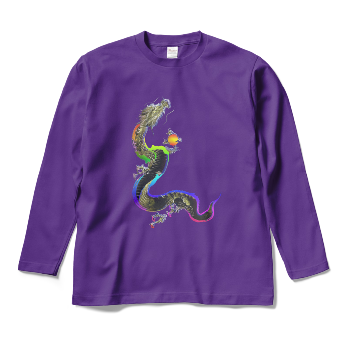 ロングスリーブTシャツ - M - パープル