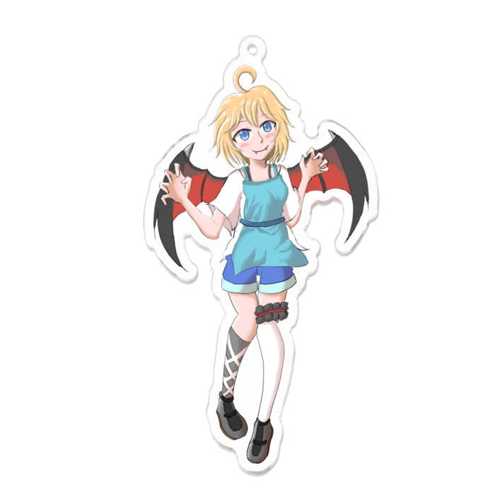 アクリルキーホルダー - 100 x 100 (mm)