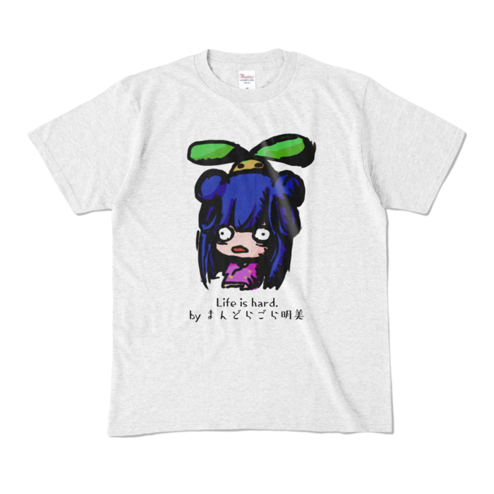 カラーTシャツ - M - アッシュ (淡色)