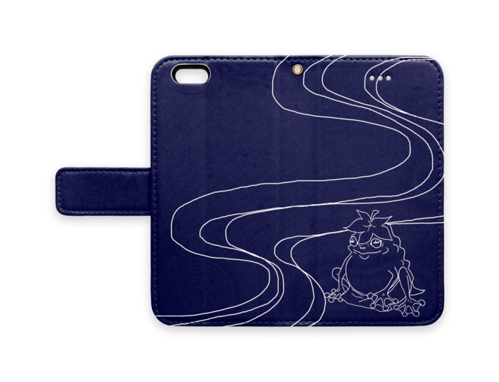 手帳型iPhoneケース - iPhone 6 / 6s - ストラップ穴 あり