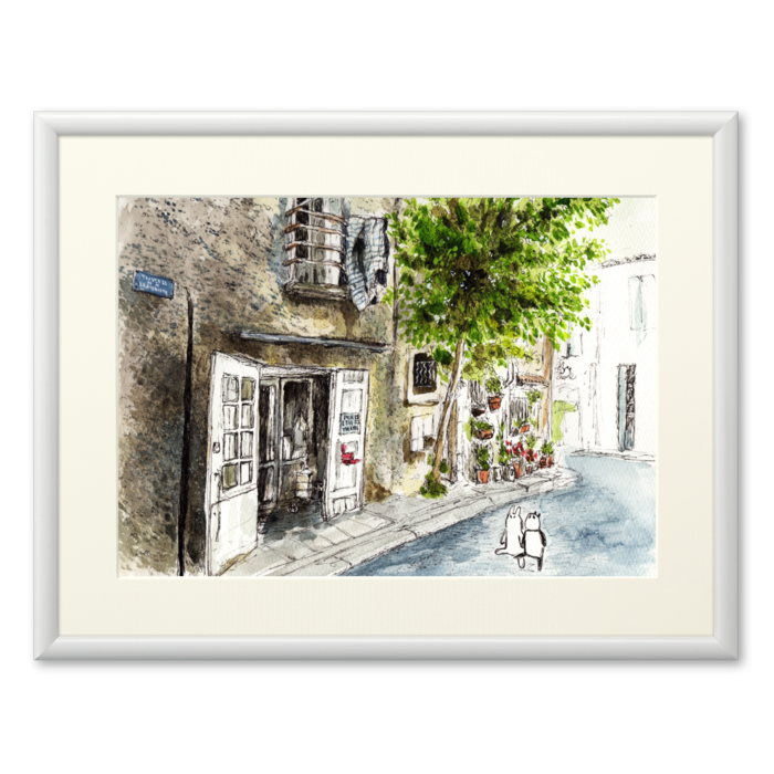 A4 - 額縁・ホワイト