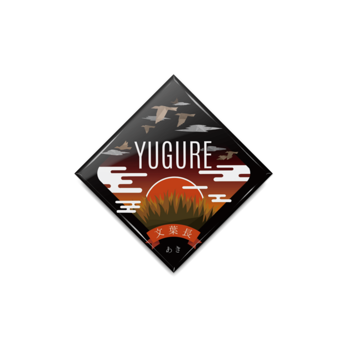 缶バッジ - ひし形40mm