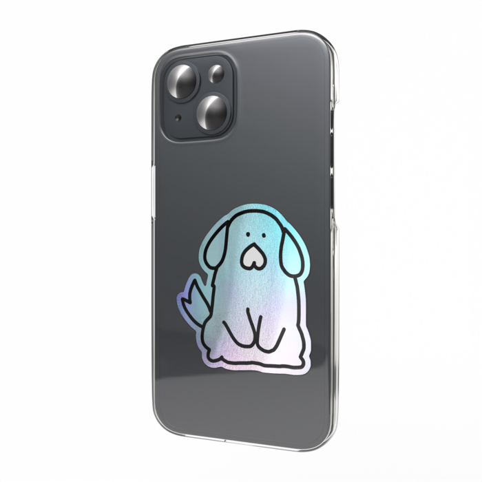 オーロラスマホステッカー - 縦