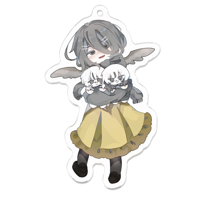 アクリルキーホルダー - 70 x 70 (mm)