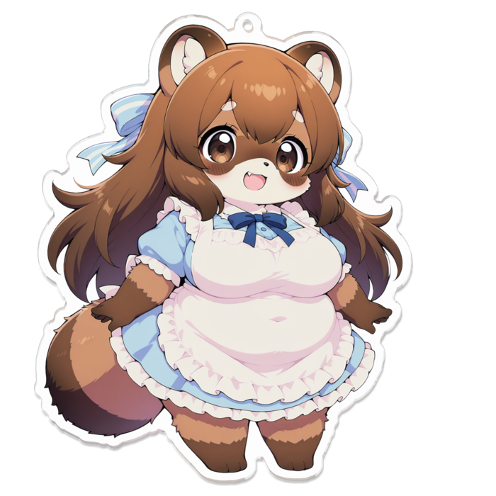 アクリルキーホルダー - 100 x 100 (mm)