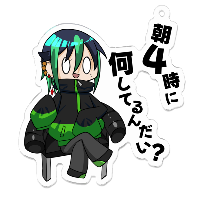 アクリルキーホルダー - 70 x 70 (mm)