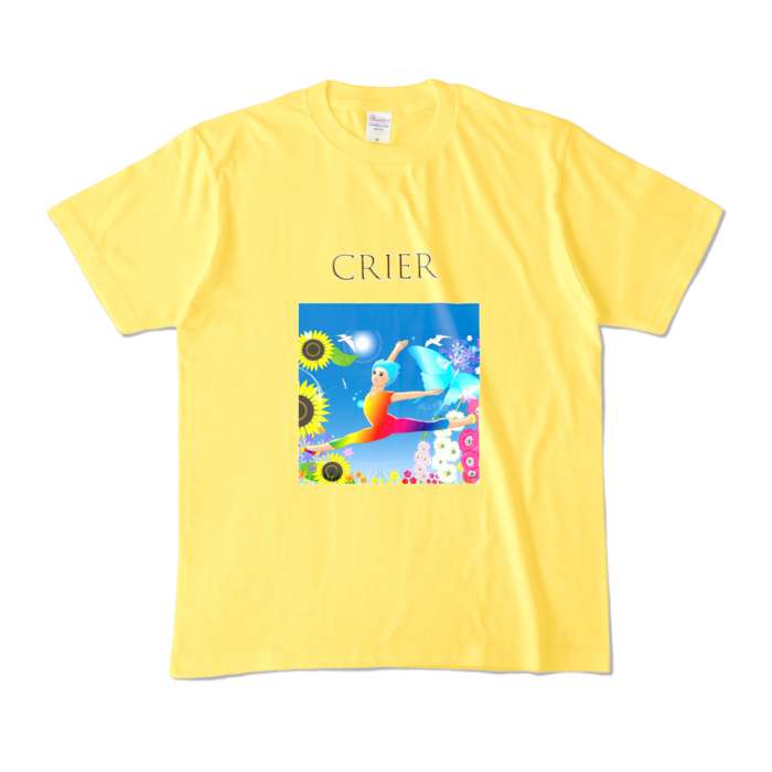 カラーTシャツ - M - イエロー (濃色)
