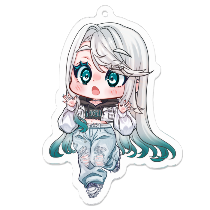 アクリルキーホルダー - 70 x 70 (mm)