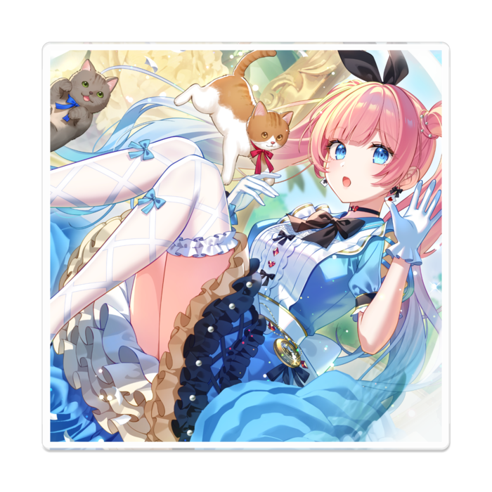 アクリルバッジ - 100 x 100 (mm)