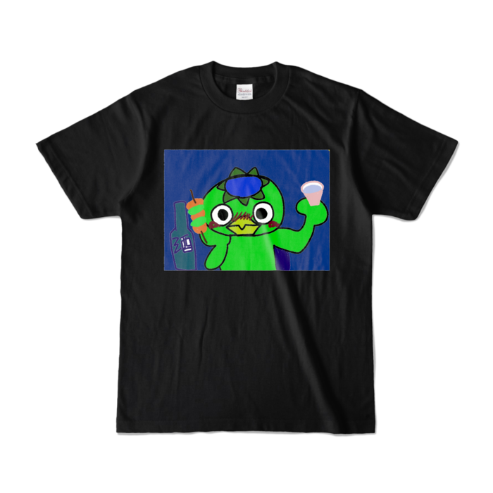 カラーTシャツ - S - ブラック (濃色)