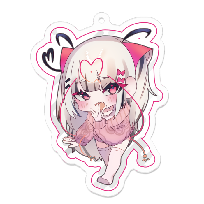 アクリルキーホルダー - 70 x 70 (mm)