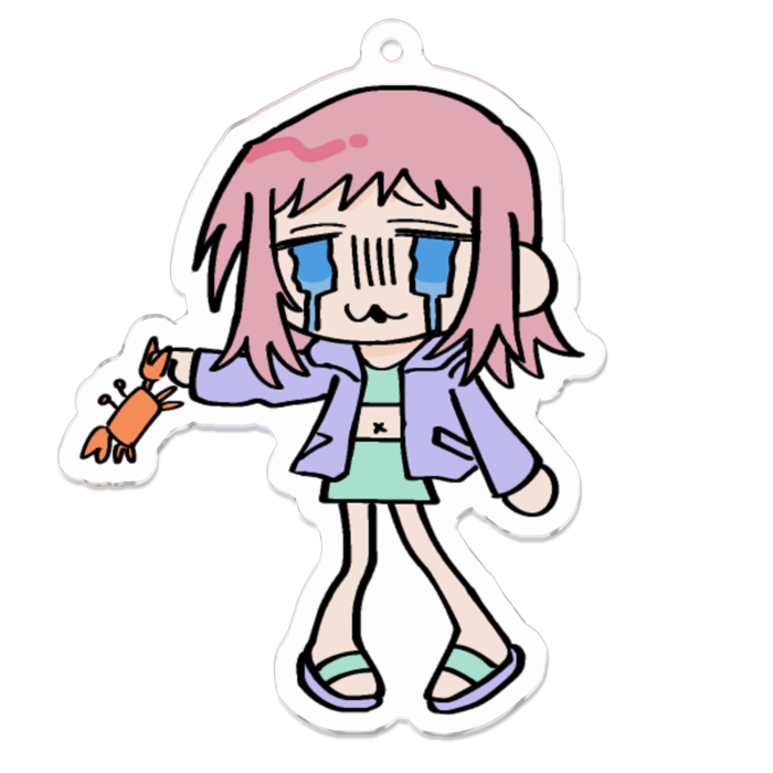 アクリルキーホルダー - 70 x 70 (mm)