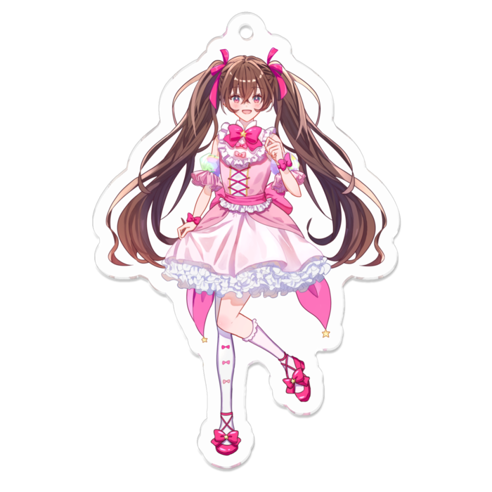 アクリルキーホルダー - 70 x 70 (mm)