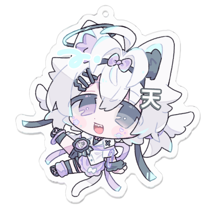 アクリルキーホルダー - 70 x 70 (mm)