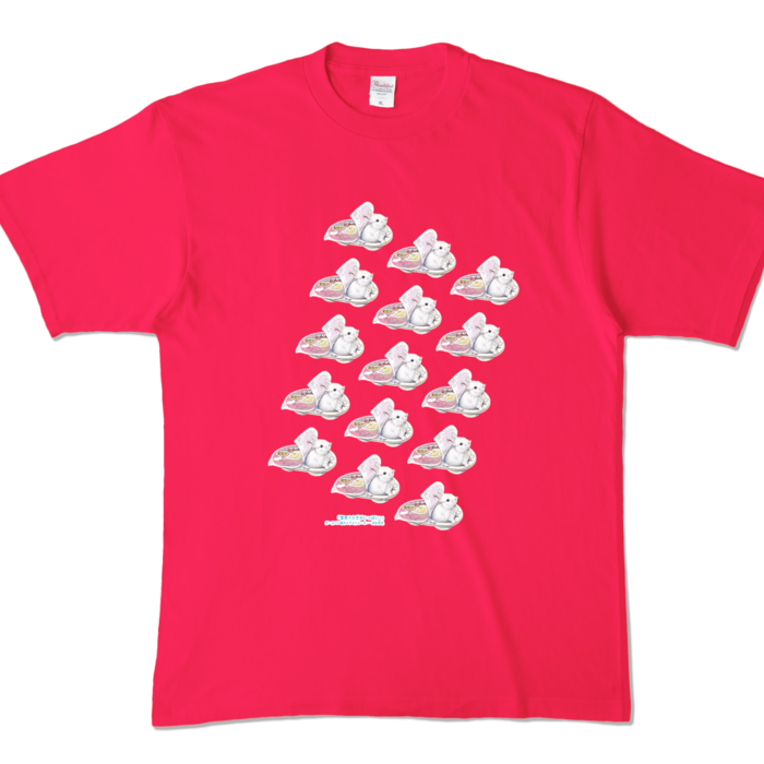 カラーTシャツ - XL - ホットピンク (濃色)