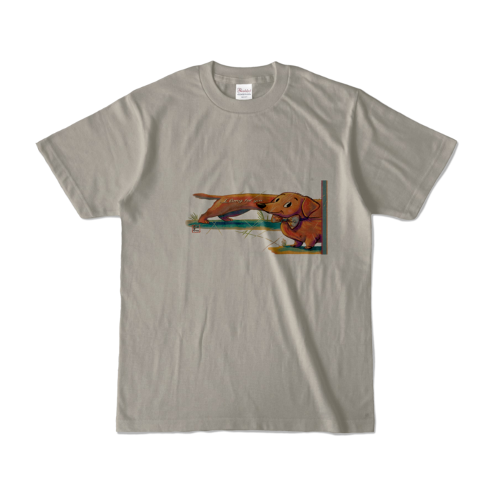 カラーTシャツ - S - シルバーグレー (淡色)
