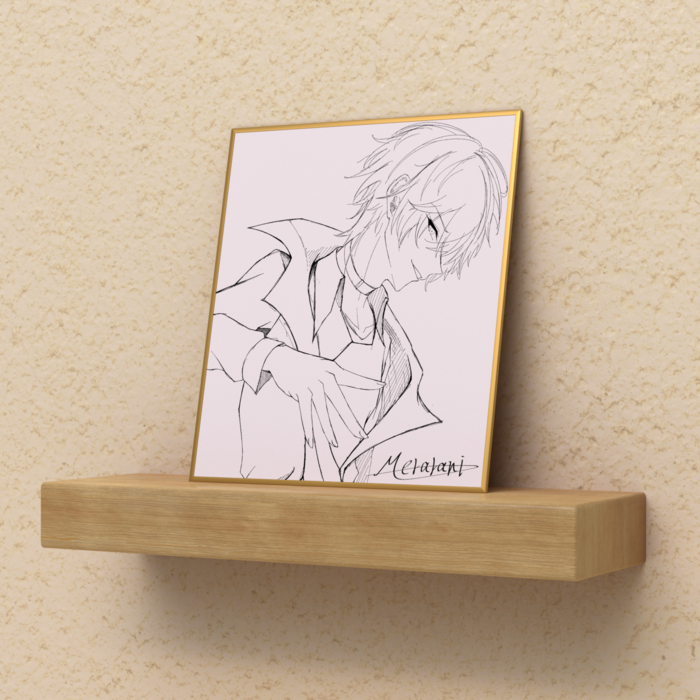 色紙 - ミニ（H135 × W120mm）