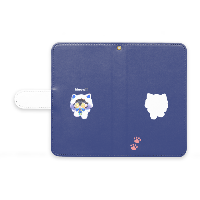 手帳型Androidケース - M - ストラップ穴 あり