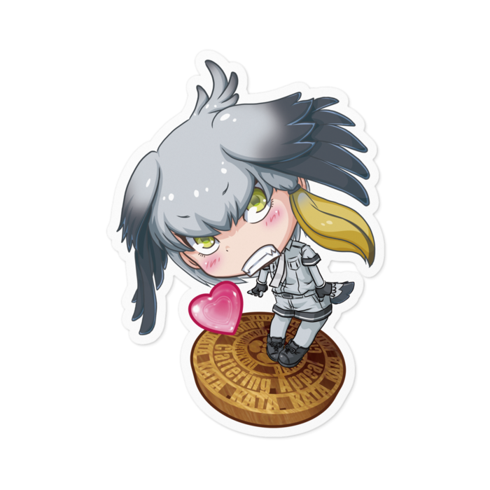 ステッカー - 100 x 100 (mm)　背景無し