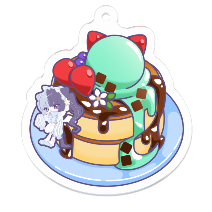 スペシャルデザートキーホルダー -黯奶恋華-