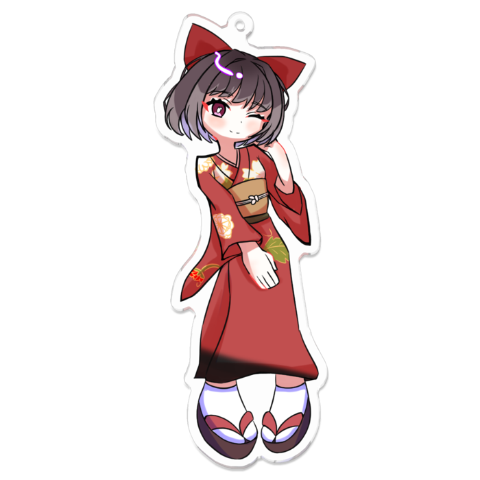アクリルキーホルダー - 100 x 100 (mm)