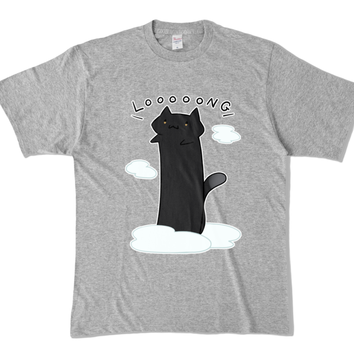 カラーTシャツ - XL - 杢グレー (濃色)