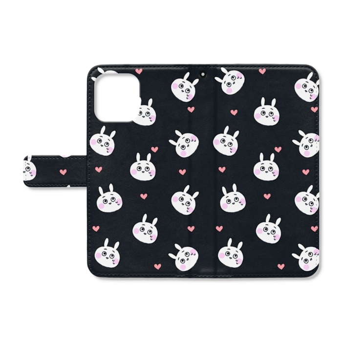 手帳型iPhoneケース - iPhone12 ProMax - ストラップ穴 あり