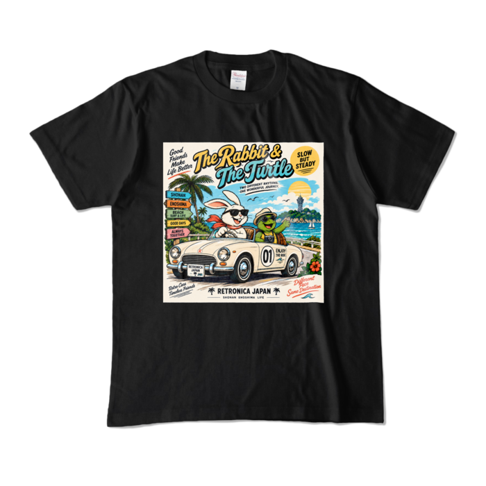 カラーTシャツ - M - ブラック (濃色)