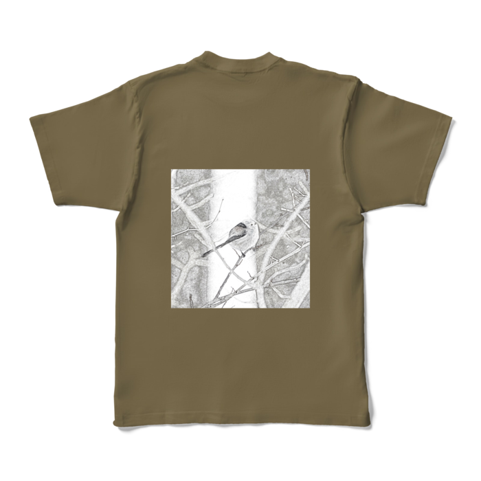 カラーTシャツ - XL - オリーブ (濃色)(1)
