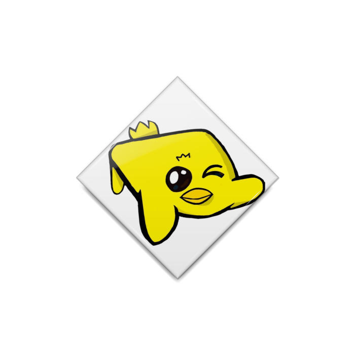 缶バッジ - ひし形40mm