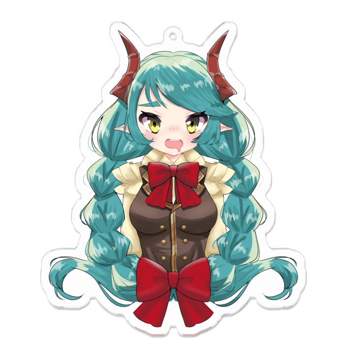 アクリルキーホルダー - 100 x 100 (mm)