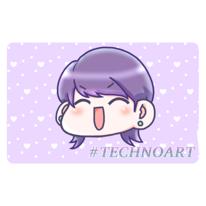 ICカードステッカー - 約85.7x53.9(mm)