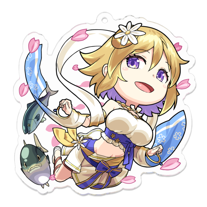 アクリルキーホルダー - 70 x 70 (mm)